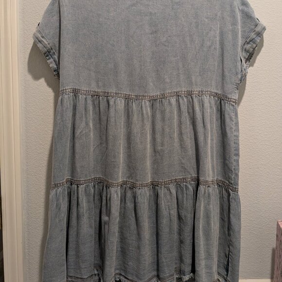 Cezele NWT - S - Soft Jean Tier Dress - Picture 5 of 7